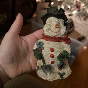5 " resin snowman